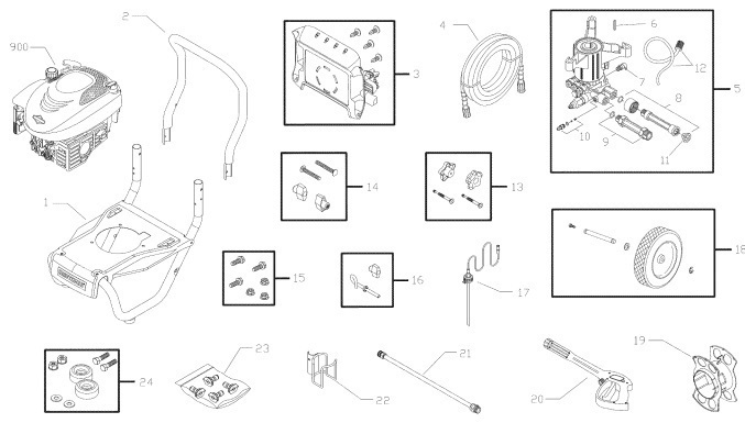 Craftsman Pressure Washer 580752190 Parts